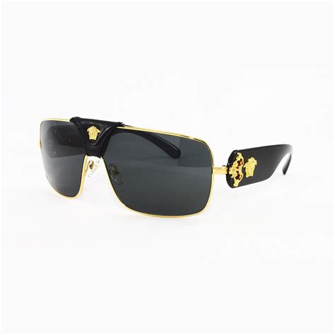 versace gold trim glasses|versace gold frame glasses men's.